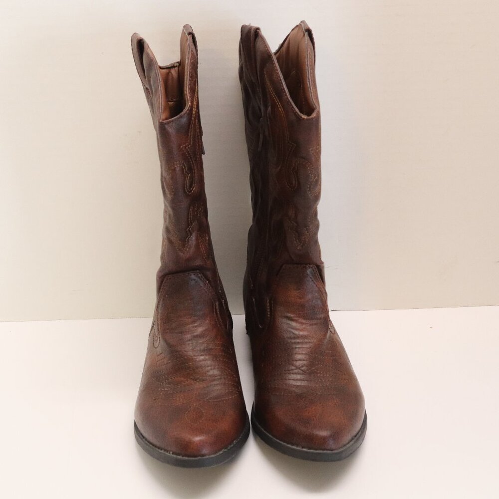 Cherokee‎ Women's Western Boots All Manmade Materials Brown Size 6